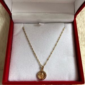 Virgin Mary Necklace